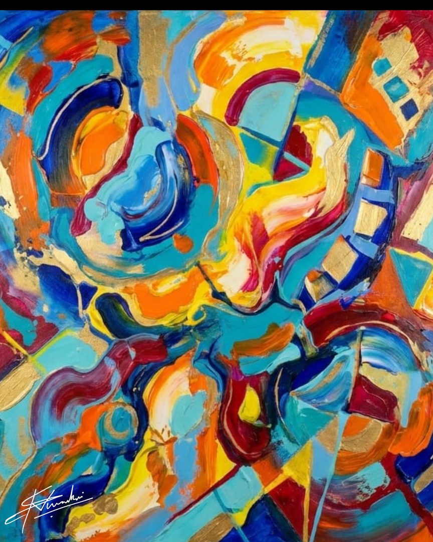 Abstract Painting — Art of Fantasy K